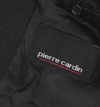 Pierre Cardin Black Wool Blazer, Size 40, Formal Men's Jacket