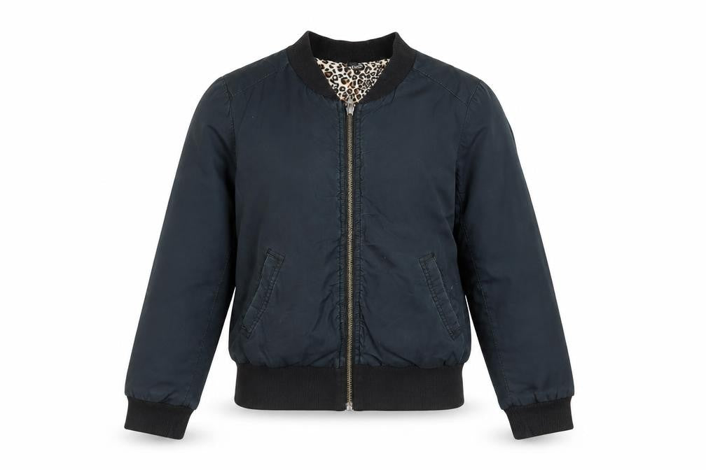 H&M Women's Black Bomber Jacket Size 6