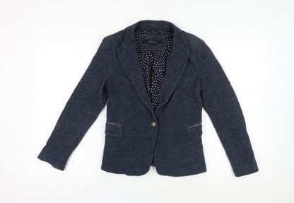 Zara Women's Blue Blazer, Size M