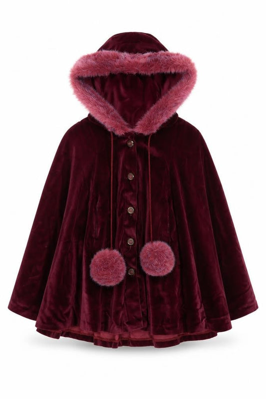 Sarah Louise Girls Purple Ikat Jacket Poncho Size 2 Years Button