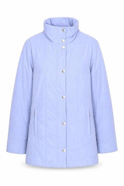 Lakeland Womens Purple Jacket Coat Size 12 Snap