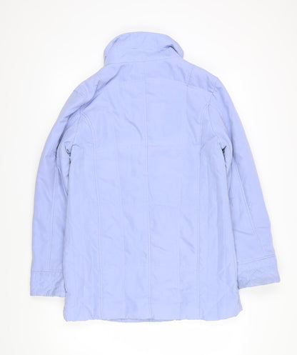 Lakeland Womens Purple Jacket Coat Size 12 Snap