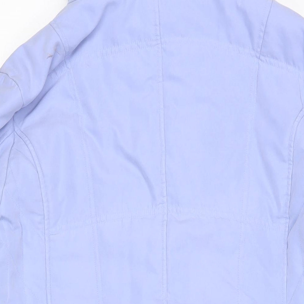 Lakeland Womens Purple Jacket Coat Size 12 Snap