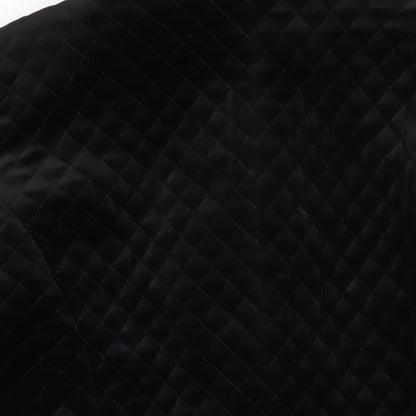 LUCIA Womens Black Quilted Blazer Size 16 Button