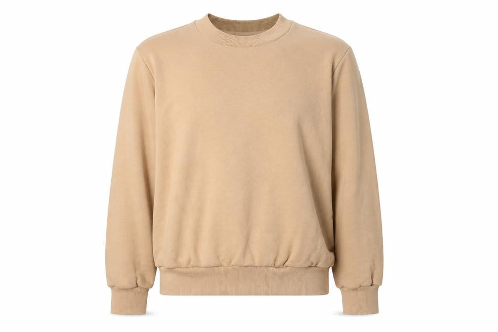 Noisy may Womens Beige Cotton Pullover Sweatshirt Size M Pullover