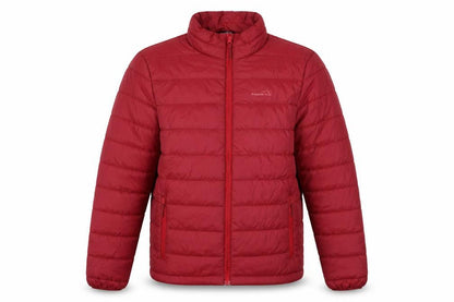 Freedom Trail Mens Red Puffer Jacket Coat Size S Zip