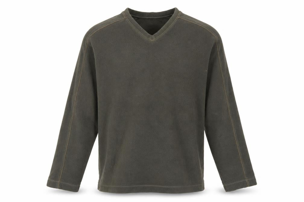 Zantos Mens Green Polyester Pullover Sweatshirt Size M