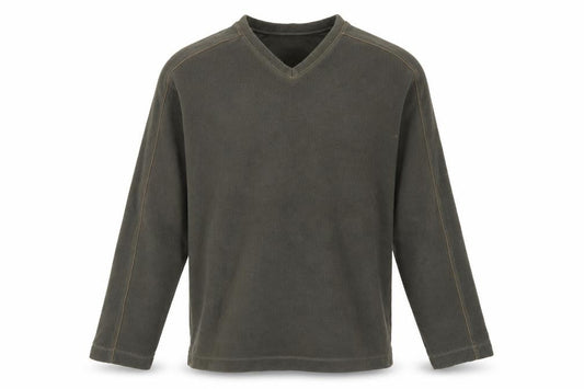 Zantos Mens Green Polyester Pullover Sweatshirt Size M