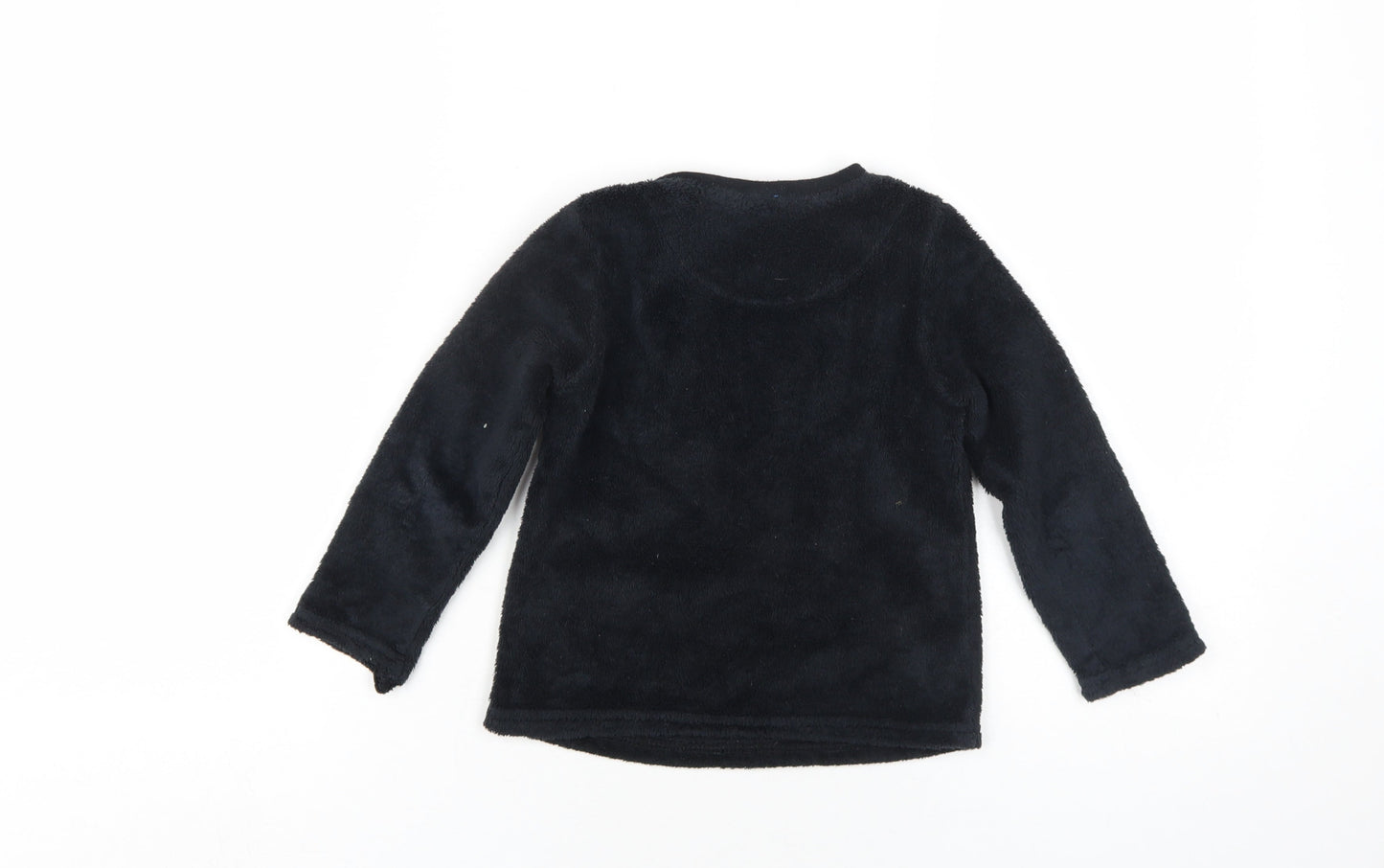 Batman Girls Black Polyester Pullover Sweatshirt Size 4-5 Years Pullover