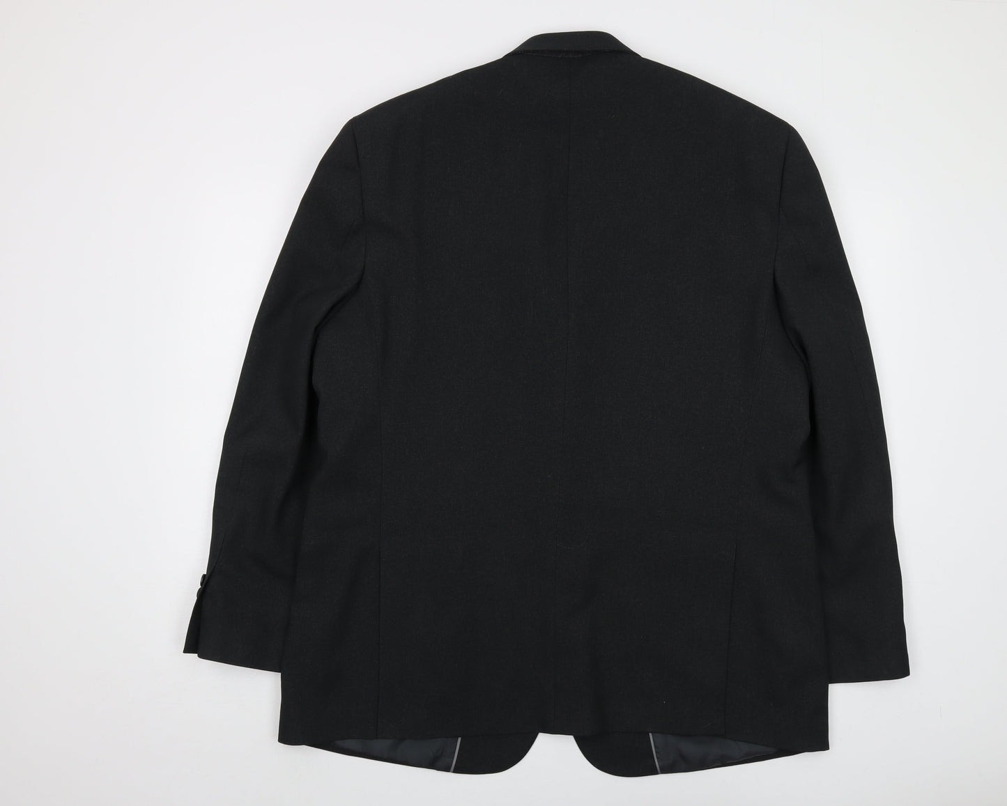 Greenwoods Mens Grey Polyester Jacket Suit Jacket Size 44 Regular