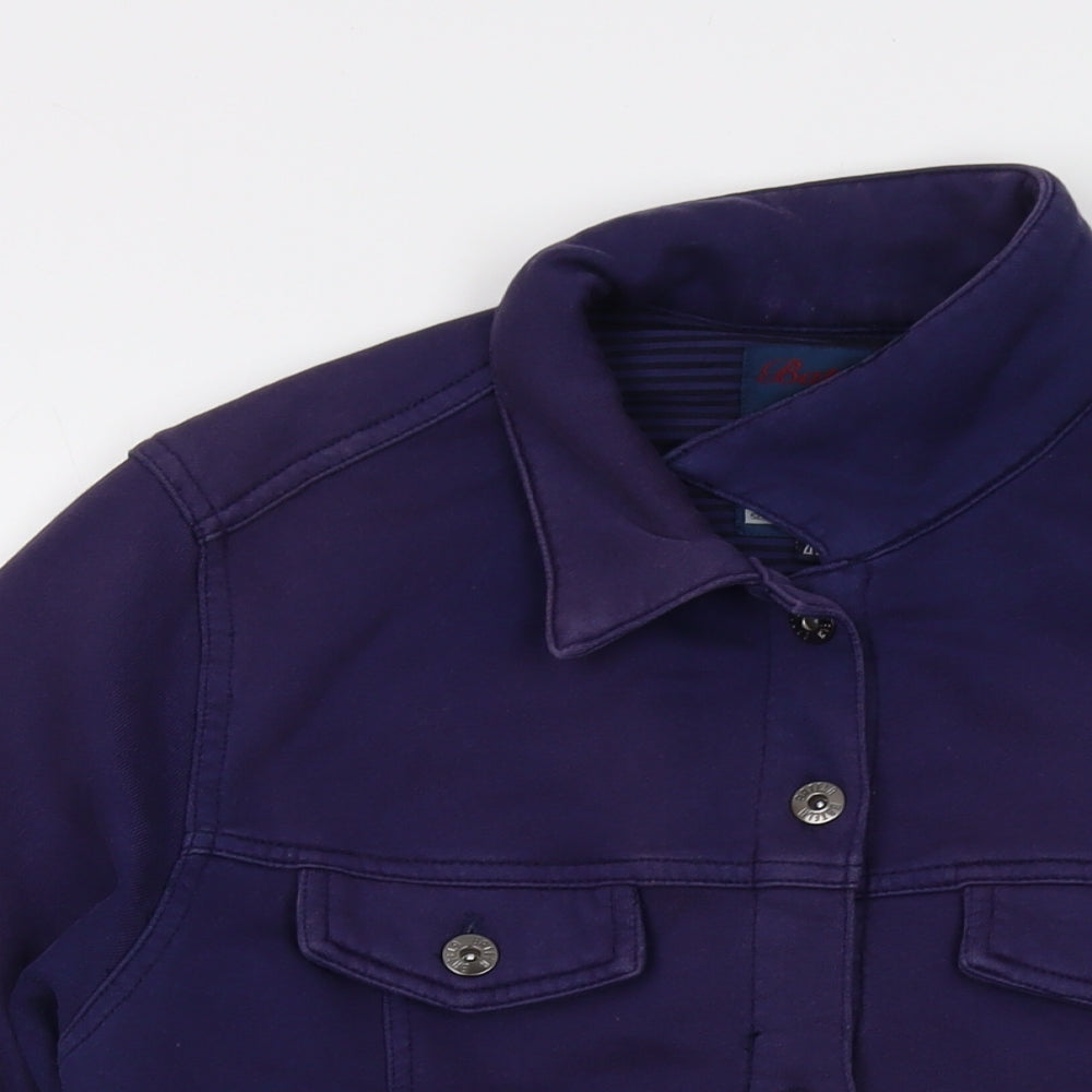 Batela Mens Purple Jacket Size XL Button