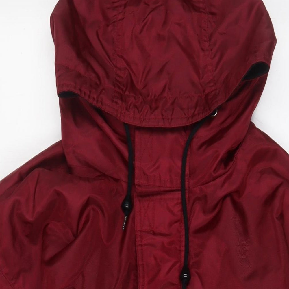 Eagles Ridge Mens Red Jacket Size M Zip - Pockets