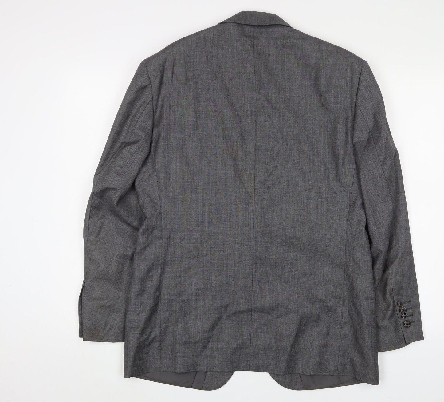 Marks and Spencer Mens Grey Wool Jacket Suit Jacket Size 38 Regular