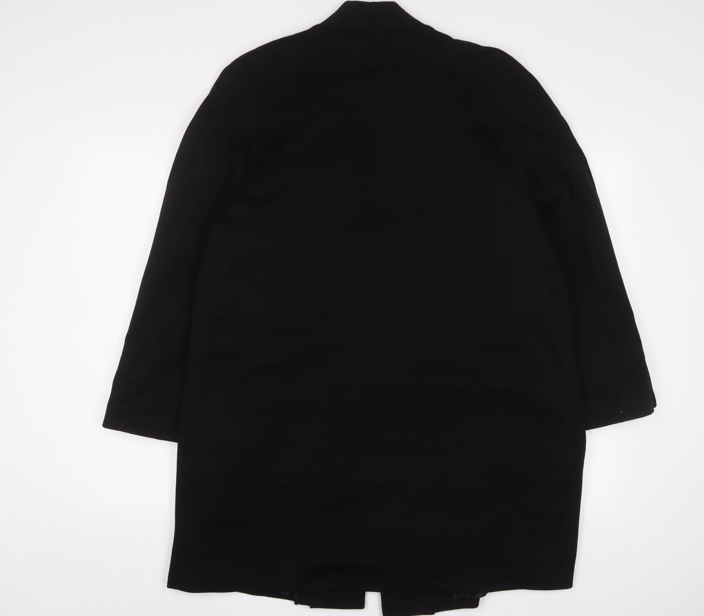 Richard Stump Womens Black Jacket Size 16 Button - Open