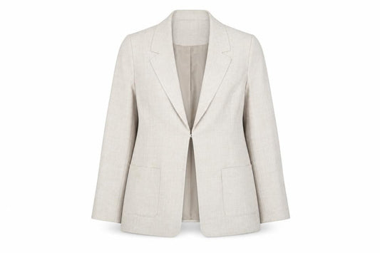 EWM Womens Grey Jacket Blazer Size 18 Hook & Eye