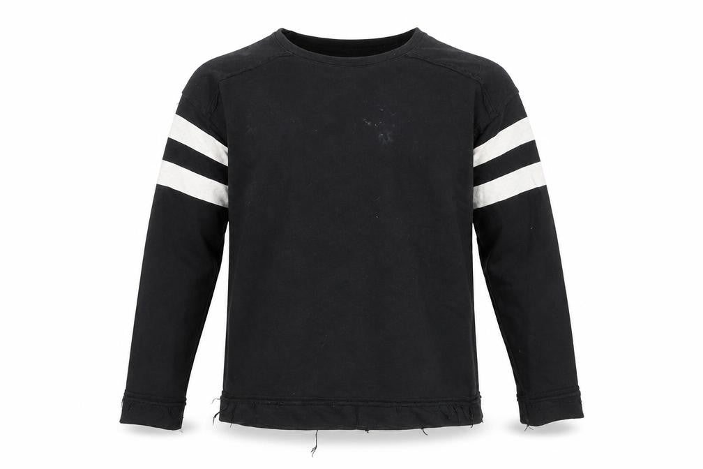 Zara Mens Black Cotton Pullover Sweatshirt Size S