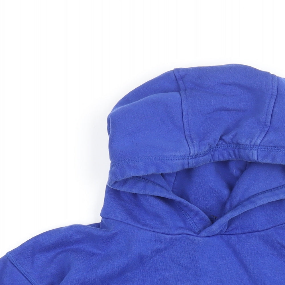 NEXT Boys Blue Cotton Pullover Hoodie Size 8 Years Pullover