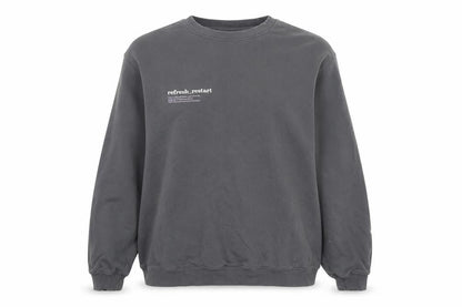 H&M Womens Grey Cotton Pullover Sweatshirt Size M Pullover - Refresh Restart