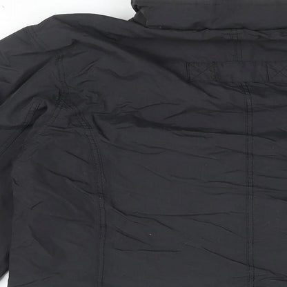 Best in Town Womens Black Jacket Coat Size S Zip