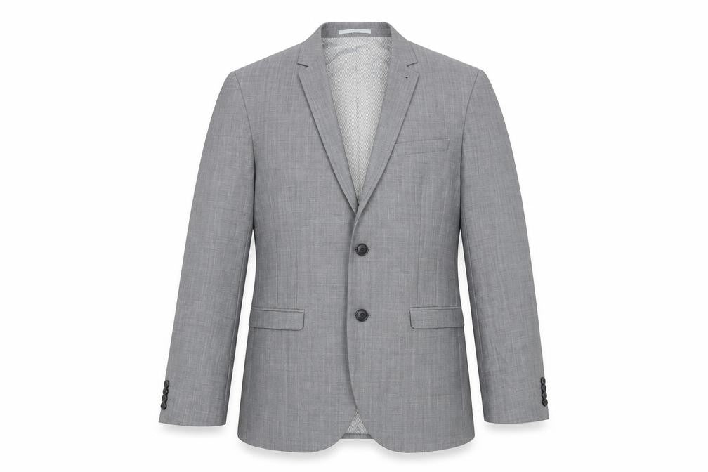 NEXT Mens Grey Wool Jacket Suit Jacket Size 40 Regular
