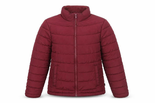Gap Womens Red Puffer Jacket Coat Size S Zip