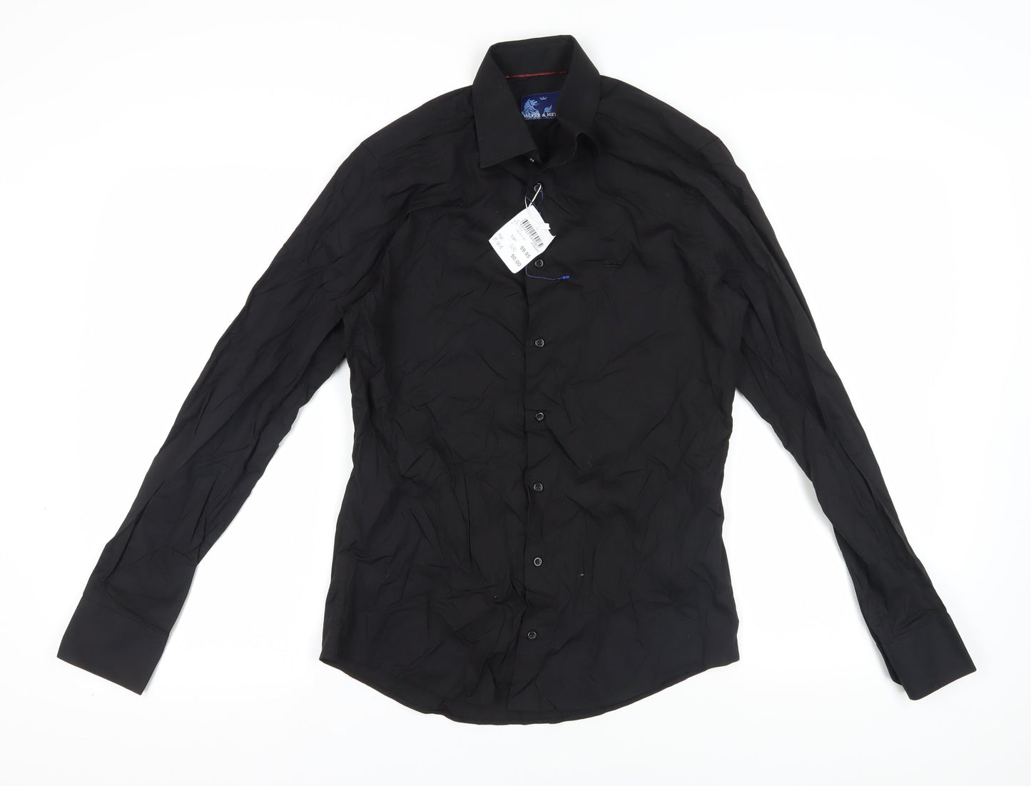 Meyer & Meyer Men's Black Long Sleeve Shirt S