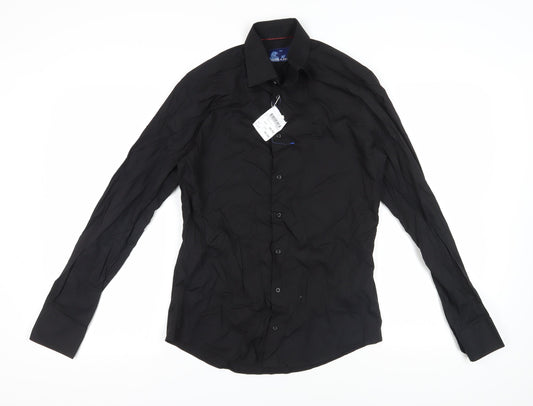 Meyer & Meyer Men's Black Long Sleeve Shirt S