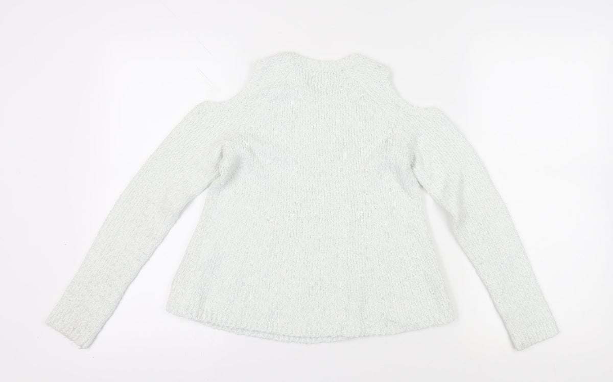 Abercrombie & Fitch Kids White Girls Pullover Jumper 11-12 Years