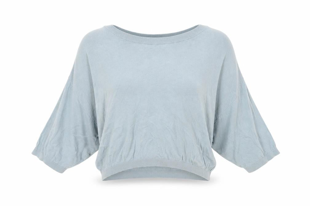 Gap Women's Blue Relaxed Pullover Jumper - Medium