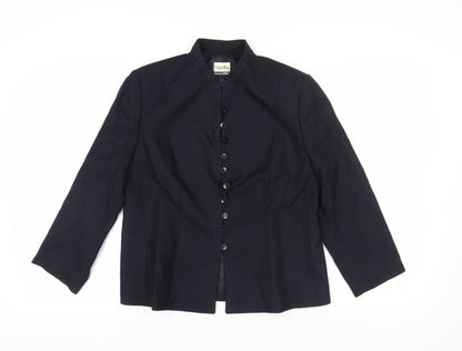 Viyella Women's Black Petite Suit Jacket Size 14