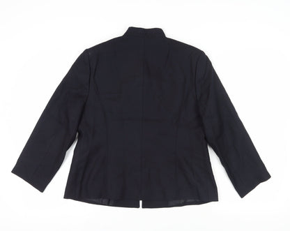 Viyella Women's Black Petite Suit Jacket Size 14