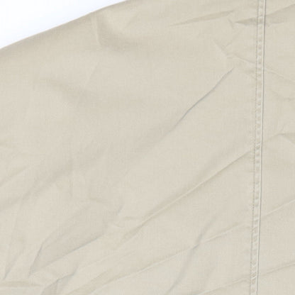 Cohesion Mens Beige Cotton Jacket Blazer Size L Regular