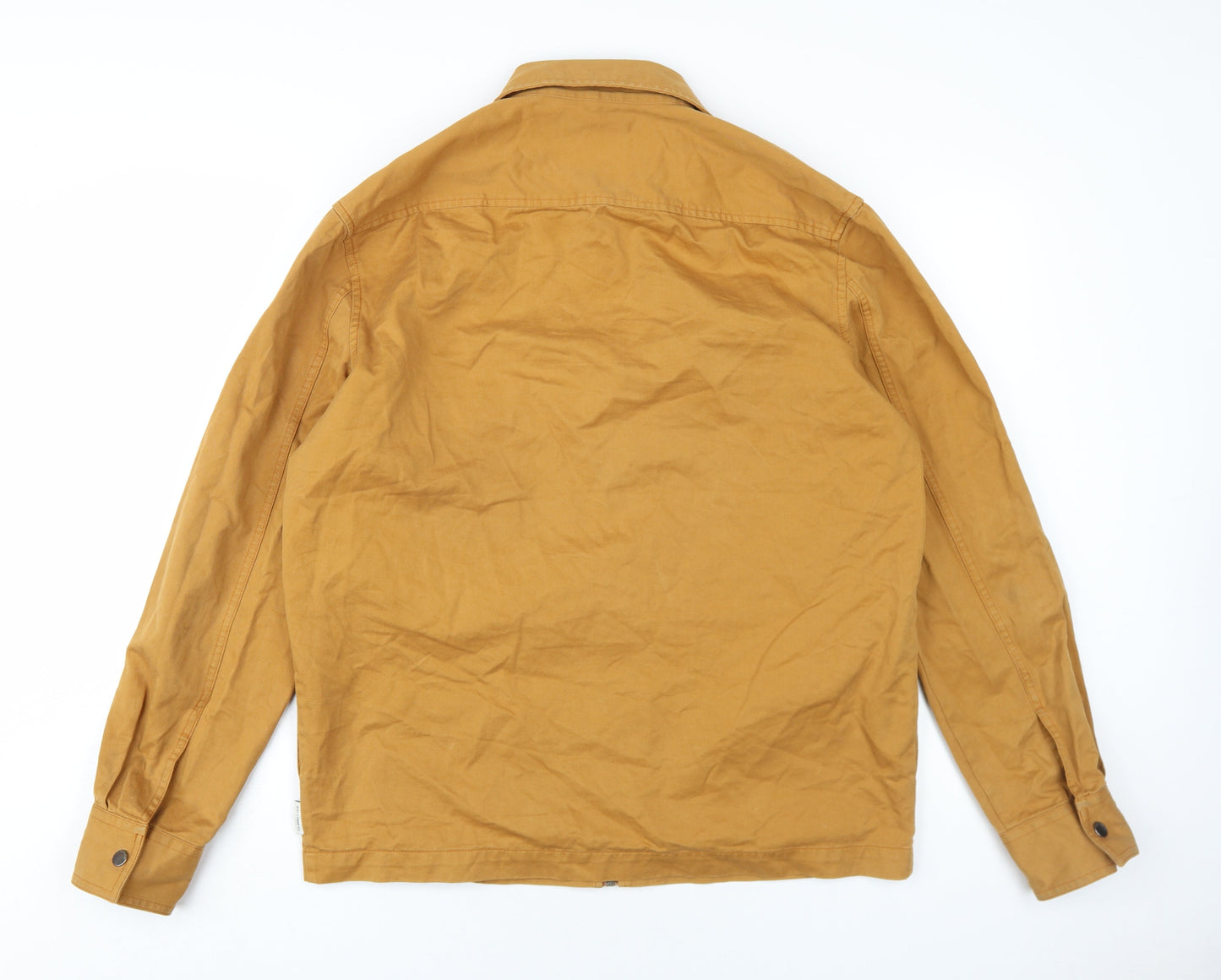 Nordman Mens Orange Jacket Size M Zip