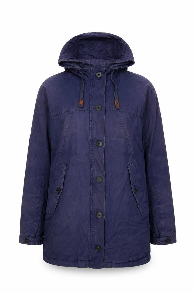 Jack Wills Womens Blue Jacket Coat Size 10 Zip