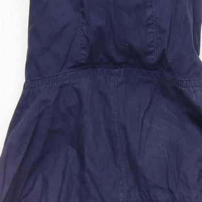 Jack Wills Womens Blue Jacket Coat Size 10 Zip