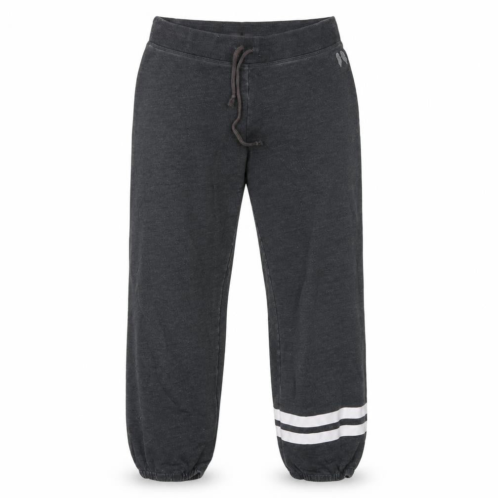 Victoria's Secret Womens Grey Cotton Jogger Trousers Size S L23 in Regular Drawstring