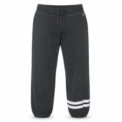 Victoria's Secret Womens Grey Cotton Jogger Trousers Size S L23 in Regular Drawstring