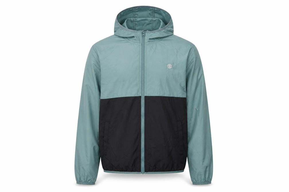 Element Boys Green Rain Coat Coat Size 14 Years Zip