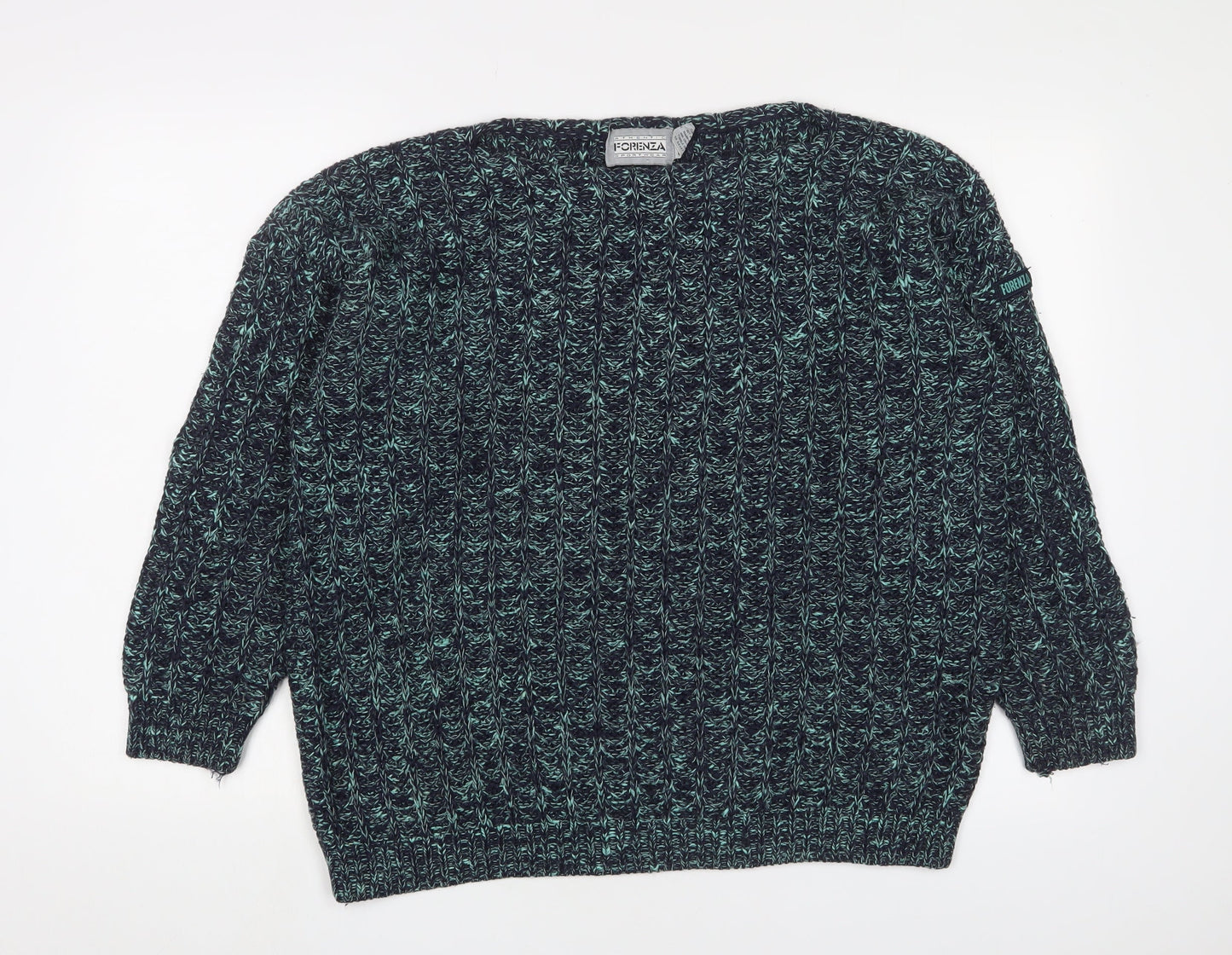 Forenza Women's Multicoloured Cable-Knit Jumper - Size M