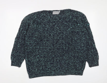 Forenza Women's Multicoloured Cable-Knit Jumper - Size M