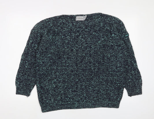 Forenza Women's Multicoloured Cable-Knit Jumper - Size M