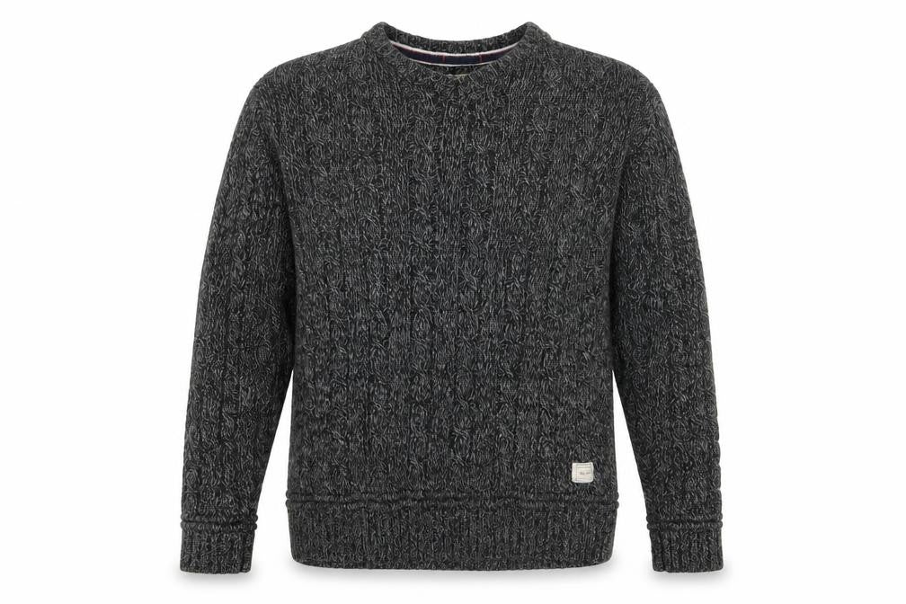 SoulCal & Co Men's Grey Pullover Jumper L