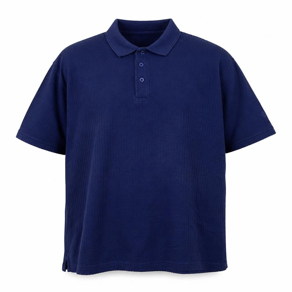 Cotton Traders Men’s Blue 2XL Collared T-Shirt