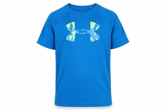 Under Armour Boys Blue T-Shirt M Sports Activewear