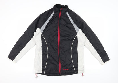 TCM Women's Black Windbreaker Jacket Size 14