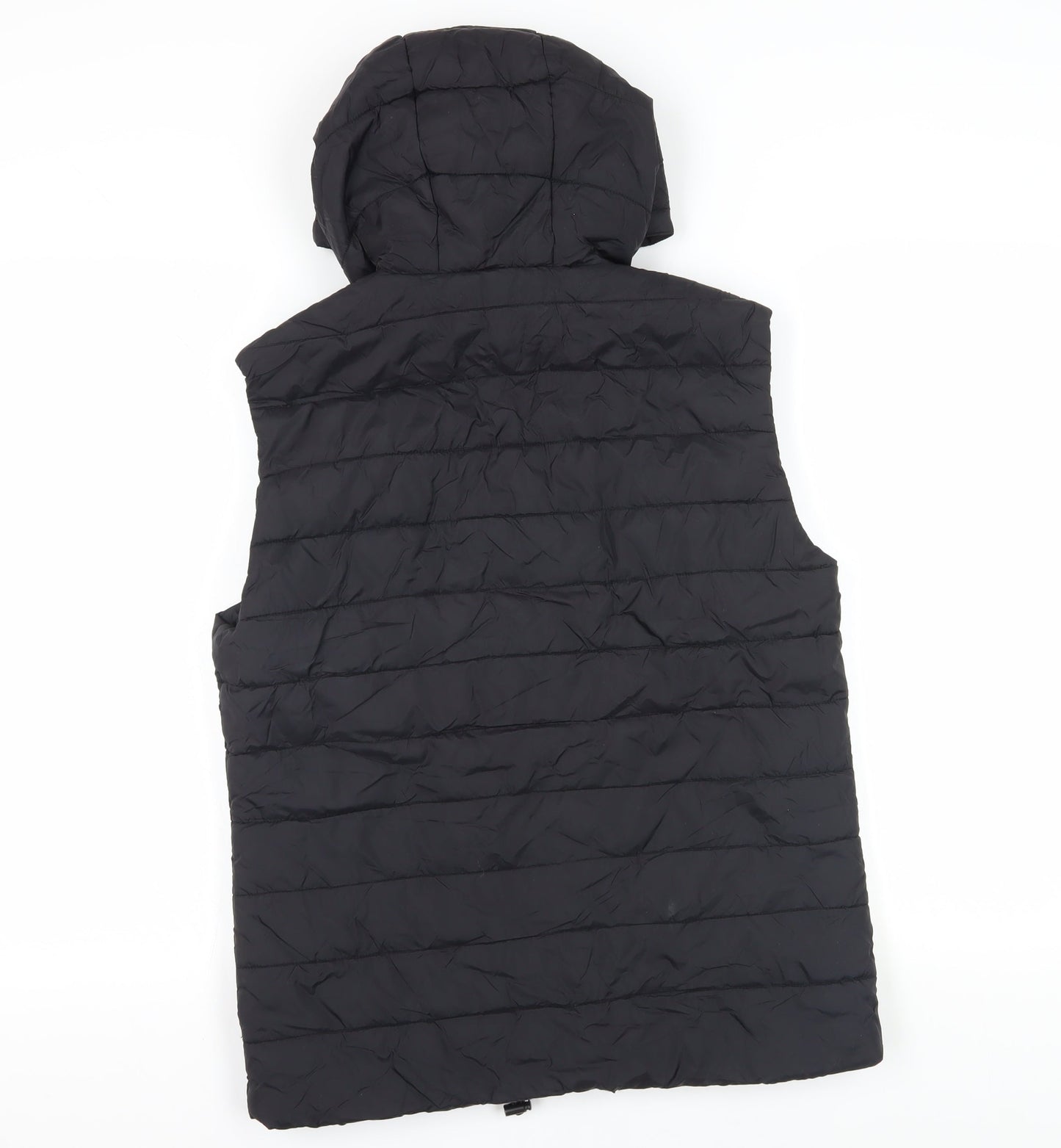 Blend Men's Black Puffer Waistcoat - Size M