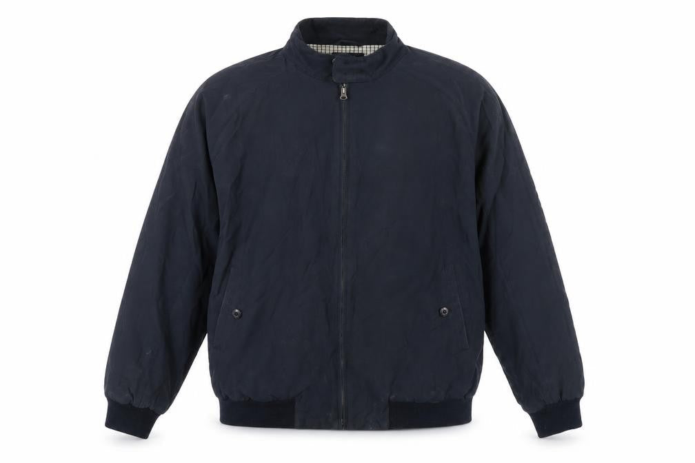 Next Men's Black Bomber Jacket L Classic Style