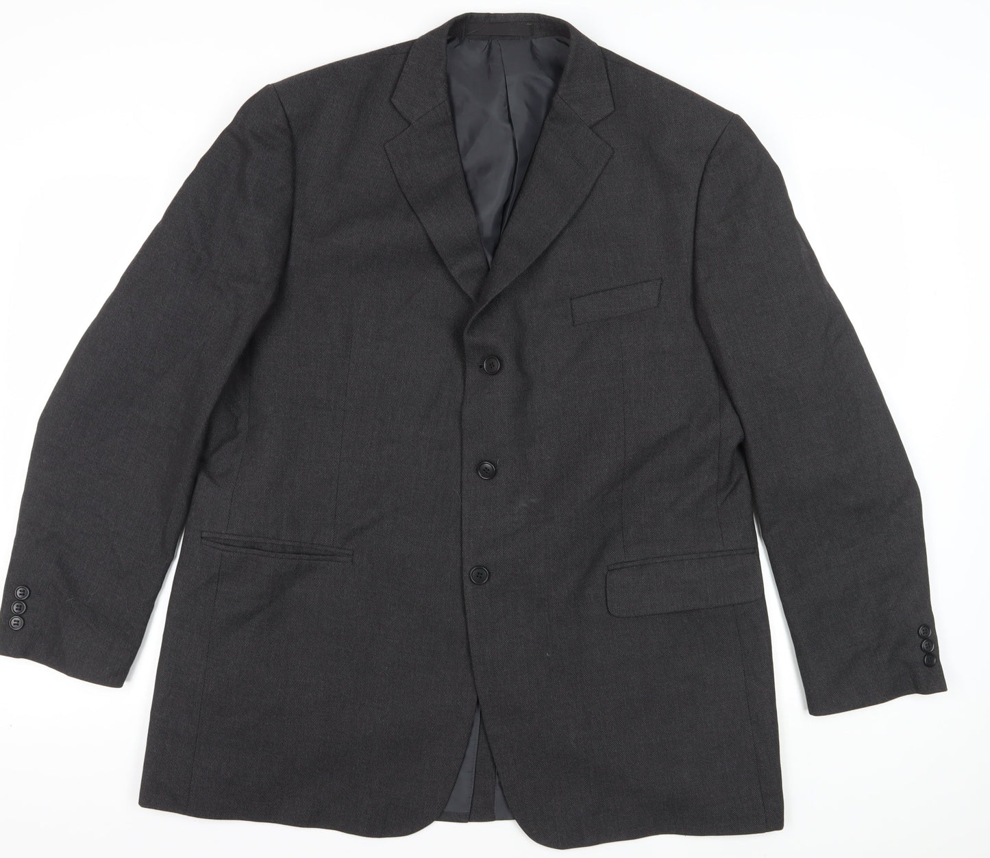 Marks and Spencer Men's Grey Blazer, Size 46, Excellent Cond