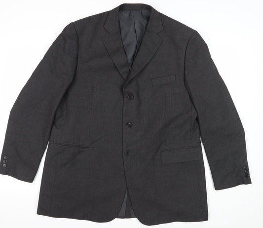 Marks and Spencer Men's Grey Blazer, Size 46, Excellent Cond