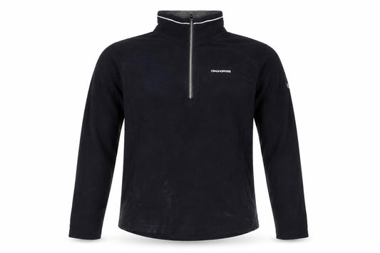 Craghoppers Men's Black 1/4 Zip Fleece Sweatshirt M